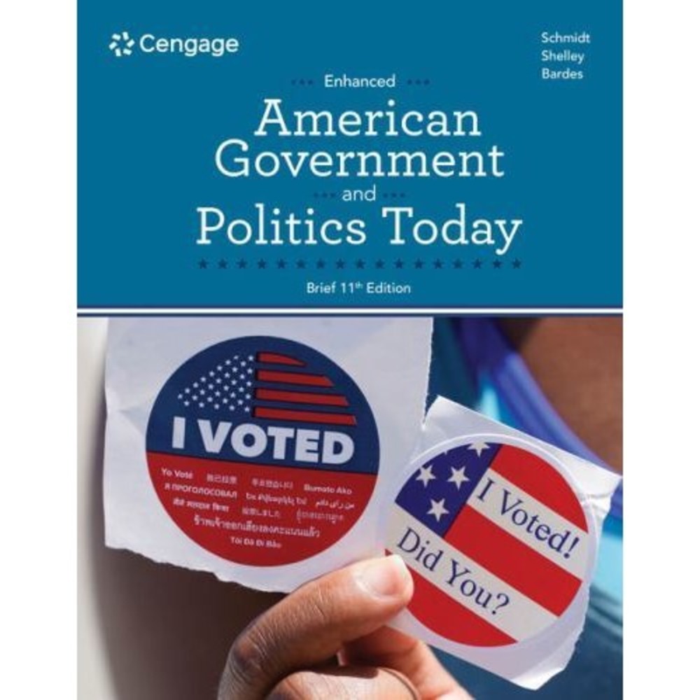 American Government and Politics - Paperback, by Schmidt Steffen; Shelley - Good